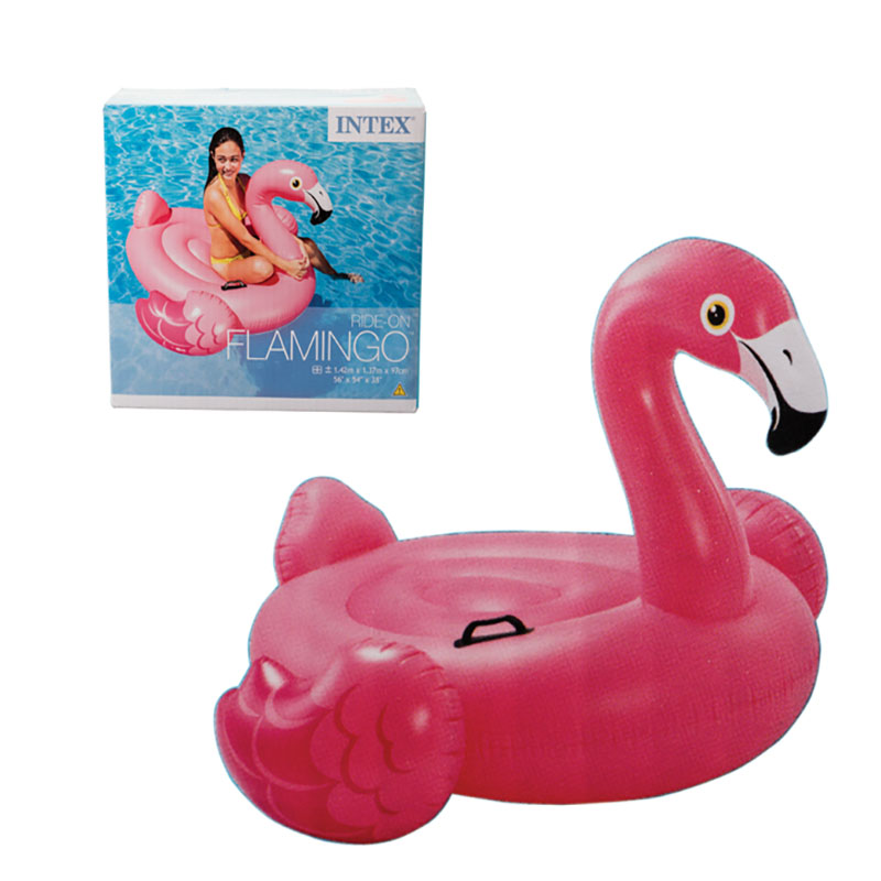 Intex Schwimmsessel Luftsessel Flamingo Pool Liege Schwimmring Wasserliege 