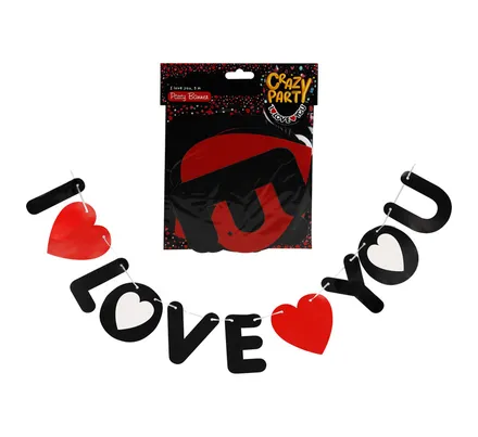 I Love You Banner