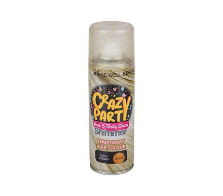 Party-Spray Glitter Gold