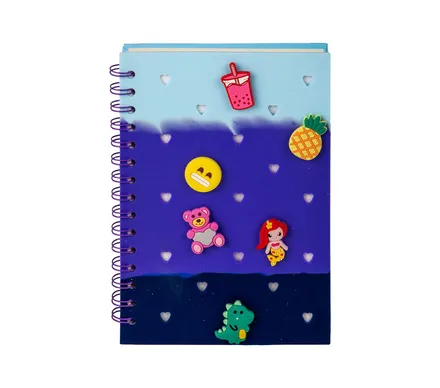 A5 Notebook With Charms