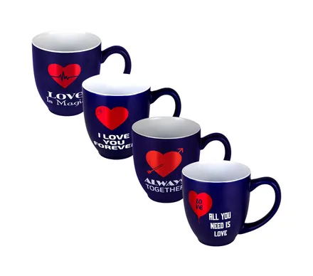 Matte Mug With Glossy Print, 460ml