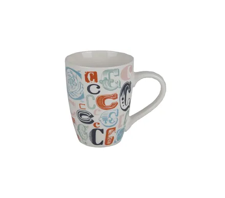 Letter Mug C, 400ml