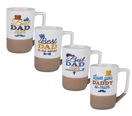 Matte White Dad Mug, 330ml
