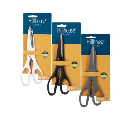 Kitchen Scissors, 21cm, Assorted Colours