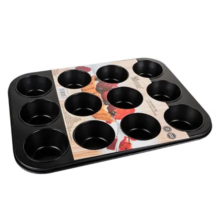 Non Stick Muffin Pan 12 Cups, 7 X 3.5cm