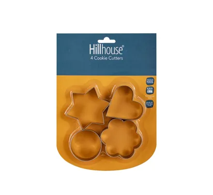 Cookie Cutters Stainless Steel Assorted