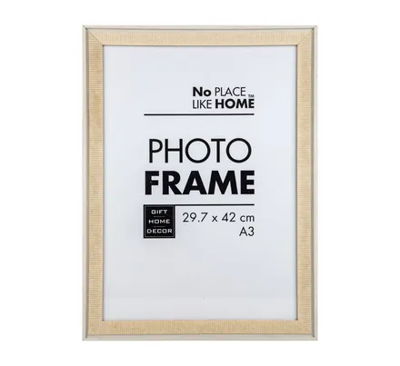 White Certifacte  Frame With Stripes