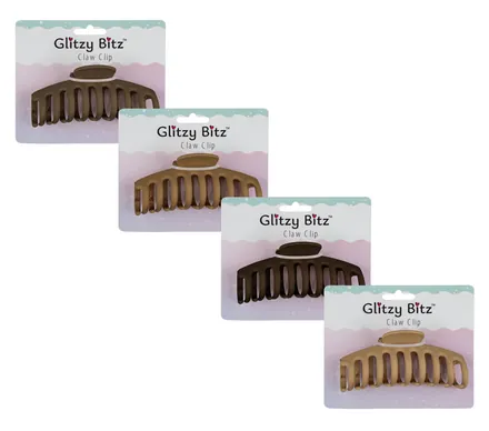 Claw Clip, 10cm Round