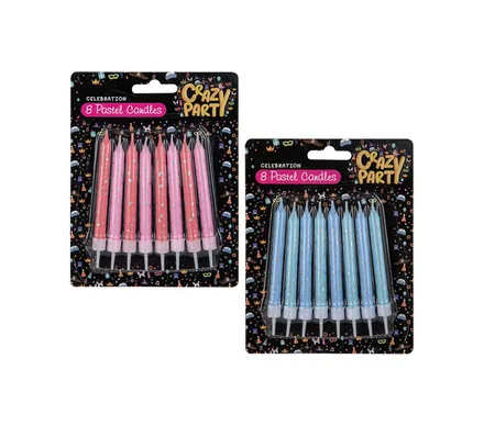 Birthday Candles Pastel