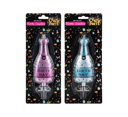 Birthday Candles Metallic