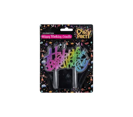 Birthday Candles Metallic