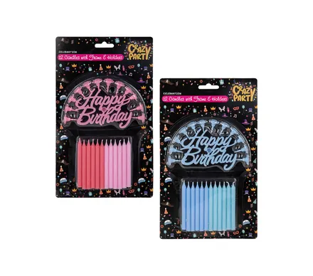 Birthday Candle Holders And Frame