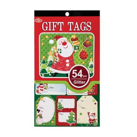 Christmas Gift Tags Peel N Stick