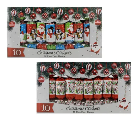 Christmas Crackers Box Of 10