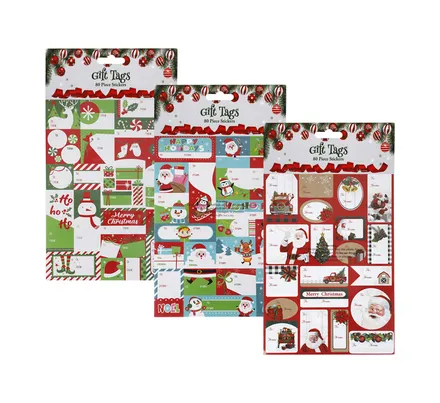 Christmas Gift Tag Stickers