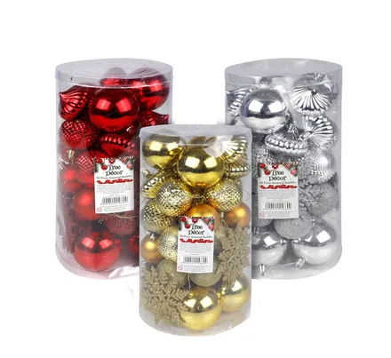 Tree Decor Balls & Snowflake