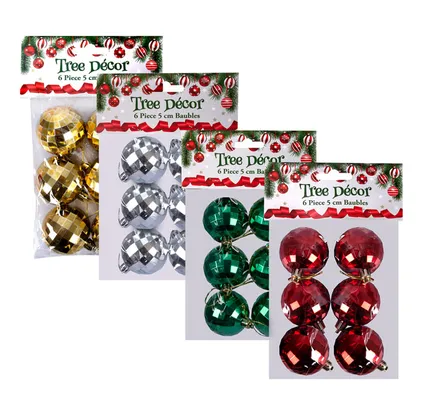 Christmas Tree Decor Ball Mirror