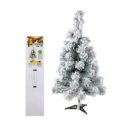 Green Christmas Tree, 60 Tips With Snow