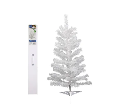 White Christmas Tree, 80 Tips, 91cm