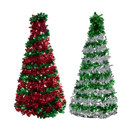 Tinsel Christmas Trees