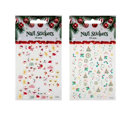 Christmas Dress Up Nail Stickers