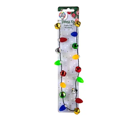 Chirstmas Dress Up Light Up Necklace