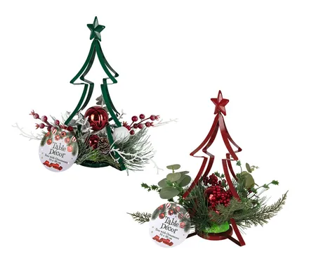 Christmas Décor Tree With Ornaments