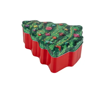 Christmas Cookie Tin Tree Design