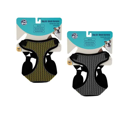 Dog Harness Padded Airmesh 19cm