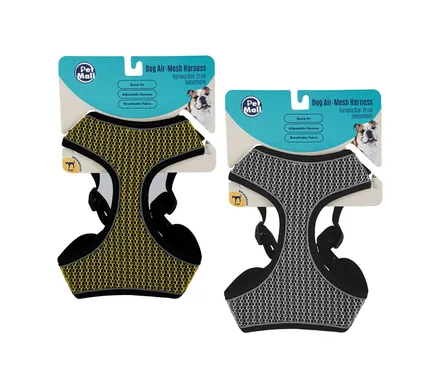Dog Hraness Padded Airmesh 22cm