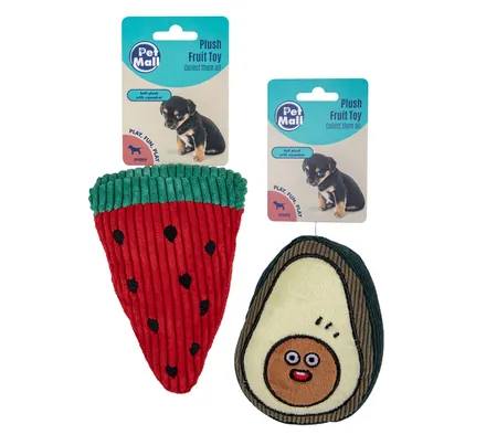 Pet Puppy Toy Plush Fruit