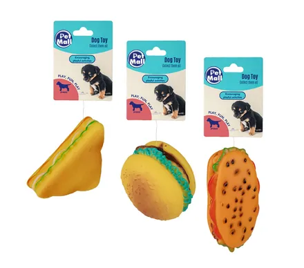 Pet Puppy Toy Sanwiches
