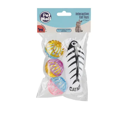 Cat Toy Balls With Fish