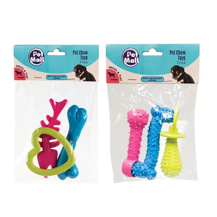 Puppy Toy Vinyl 3 Pack