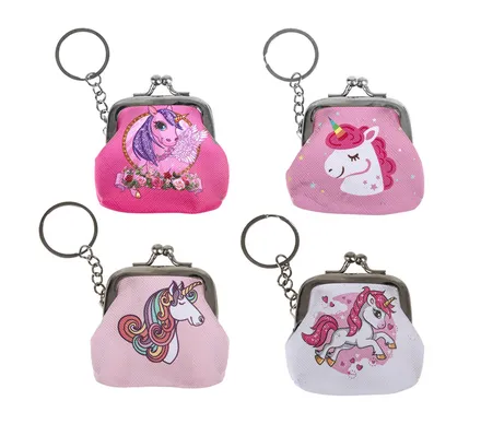 Coin Purse U Nicorn, 6 X 5cm Assorted