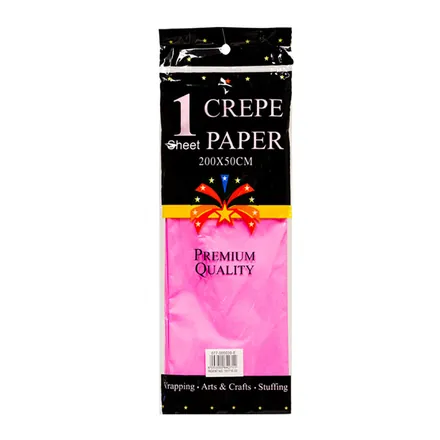 Crepe Paper Pink