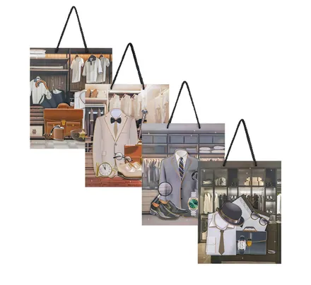 Large Men's 3d Gift Bag