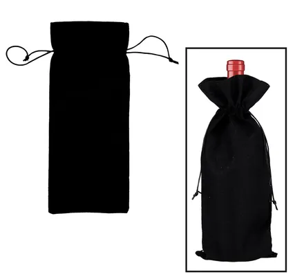 Drawstring Material Wine Bag