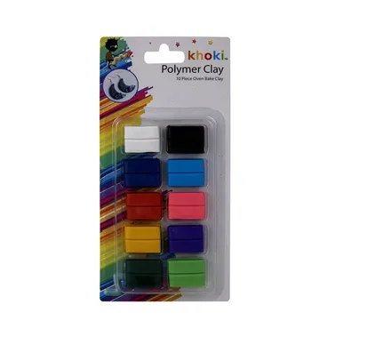 Polymer Oven Bake Clay, 10-Piece