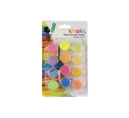 Acryclic Paint Pods, 12-Piece