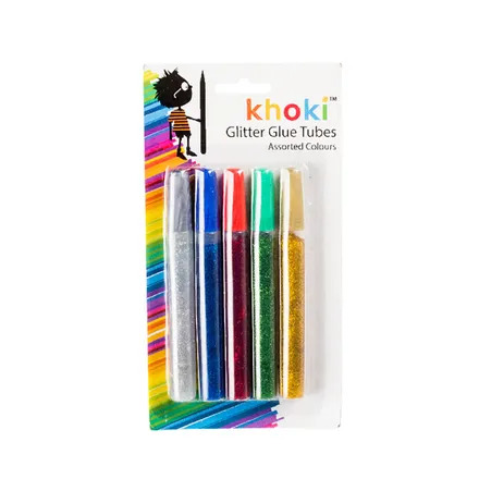 Glitter & Glue Mixture, 5-Piece