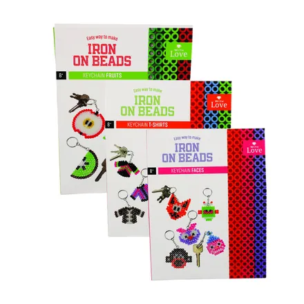 Iron On Bead Keyrings