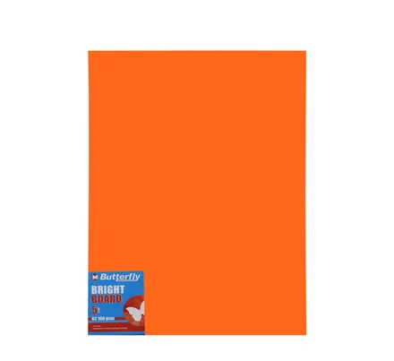 Project Art Paper-Orange Brights A2