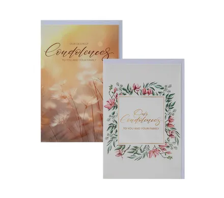 Sympathy Card & Envelope