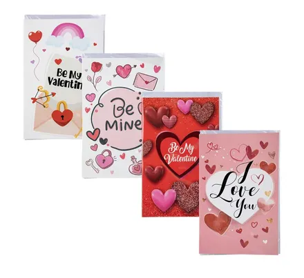 Valentines Day Card & Envelope