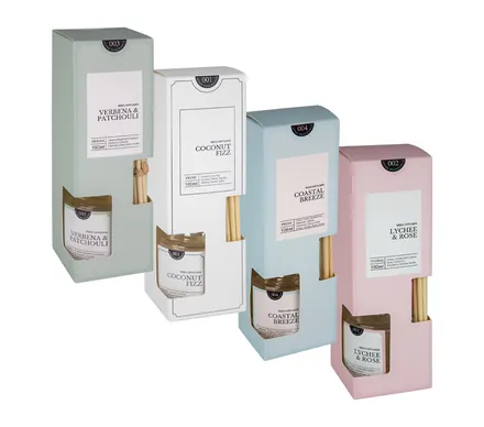 Diffuser Set 100ml & Sticks Asstd