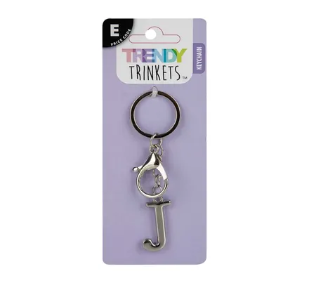Alphabetical Keychain J 9cm