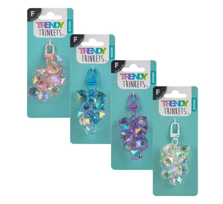 Diamond Bead Keychain