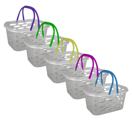 Plastic Basket With Handles