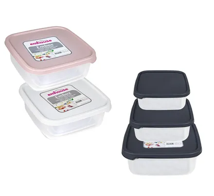 Food Storage Container, 3-Piece